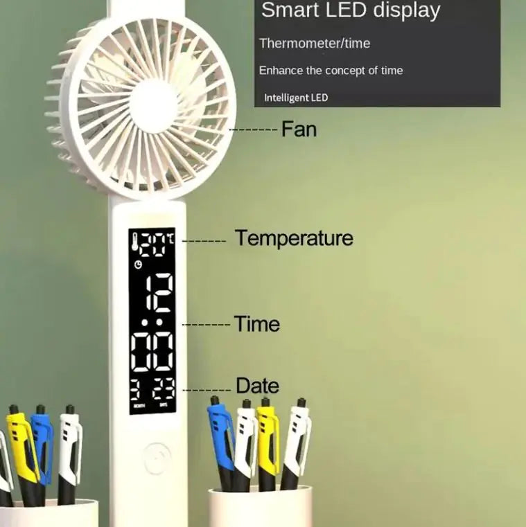 STUDEO Study Station Lamp with fan and clock