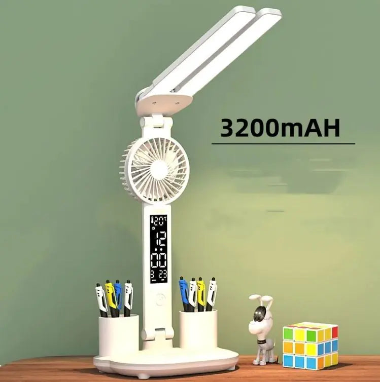 STUDEO Study Station Lamp with fan and clock
