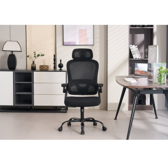 STUDEO Pro Ergonomic Office Chair — High-Back with Headrest & Lumbar