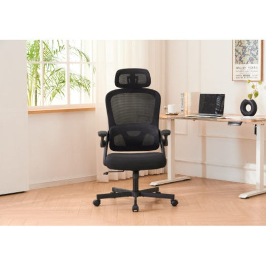 STUDEO Pro Ergonomic Office Chair — High-Back with Headrest & Lumbar
