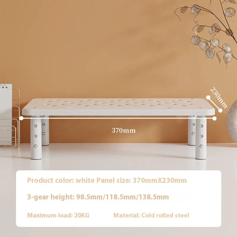 STUDEO Monitor Riser desk setup