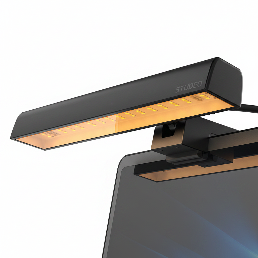 STUDEO Anti-Blue Light Desk Lamp on modern desk