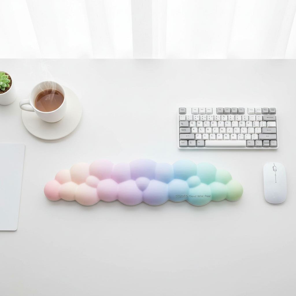 STUDEO Cloud Wrist Rest - Flat Lay