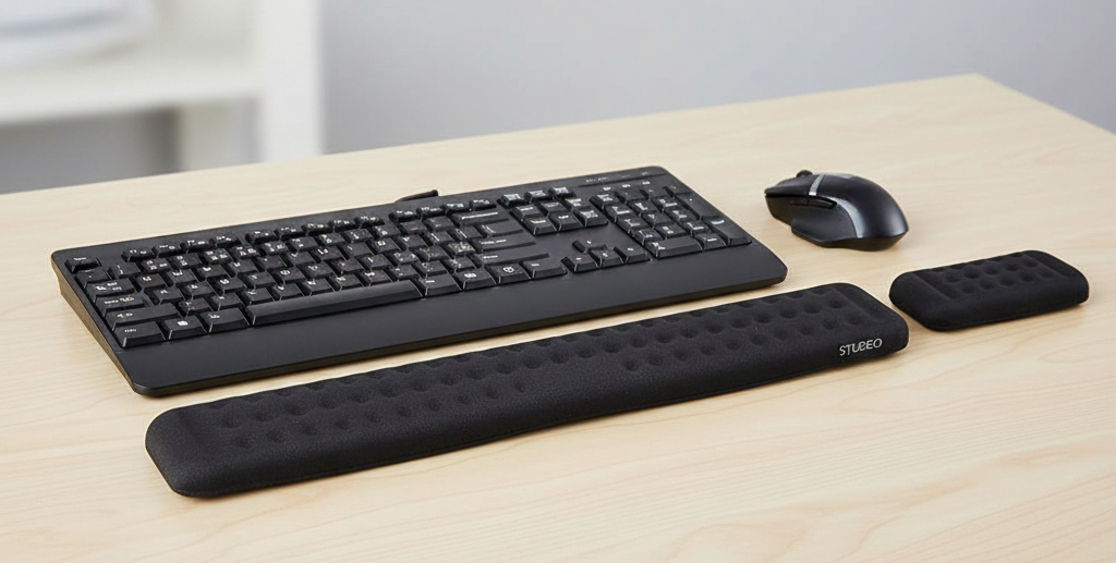 STUDEO Wrist Rest & Mouse Pad - Lifestyle