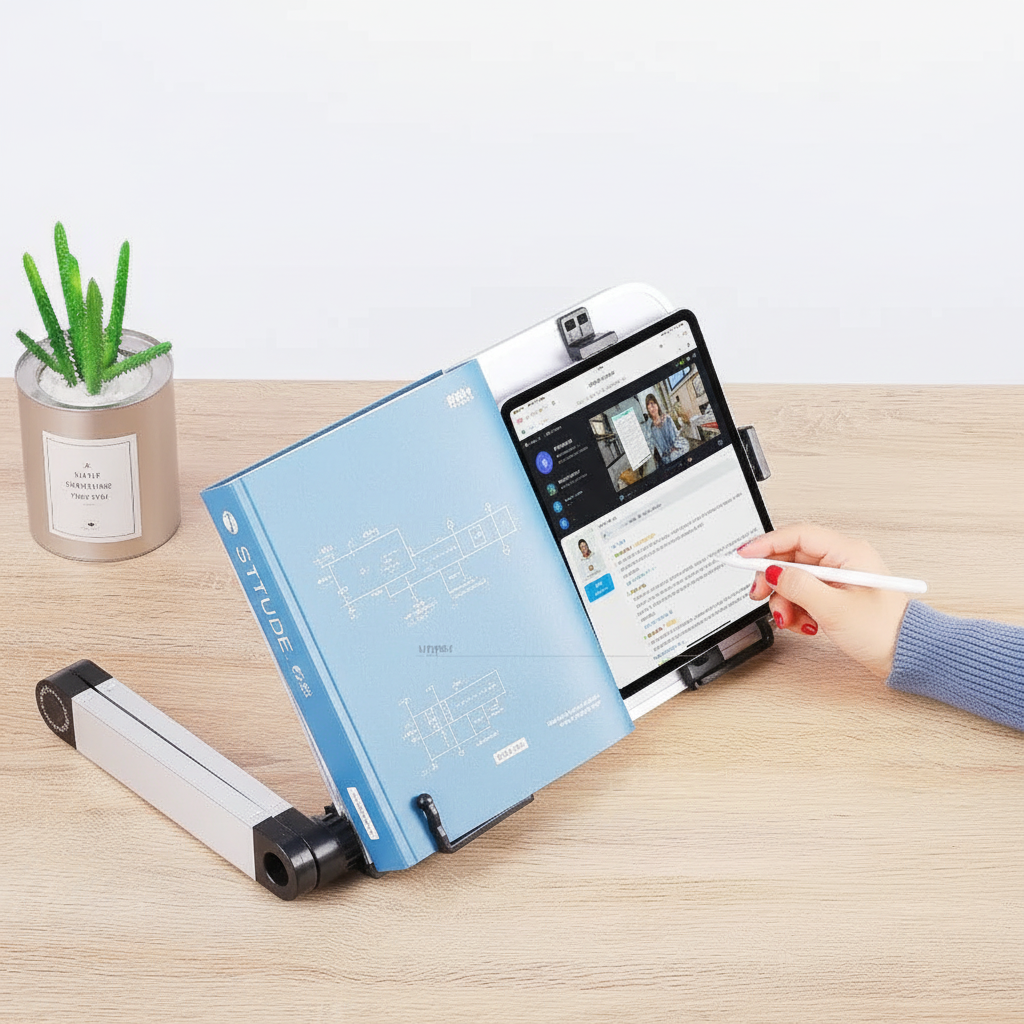 STUDEO Stand on student desk with textbook